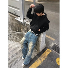 流行潮流时尚新款ins百搭简约日系文艺气质原宿慵懒夹克，男装夹克，星座506A