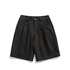 特P48无差价新款夏季潮流百搭时尚休闲短裤-HK7757日系白底，男装牛仔裤，电商A003