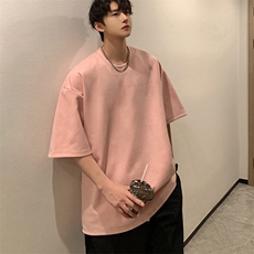 麂皮绒短袖t恤男大码半袖男JD82099-P25，男装T恤，电商A040