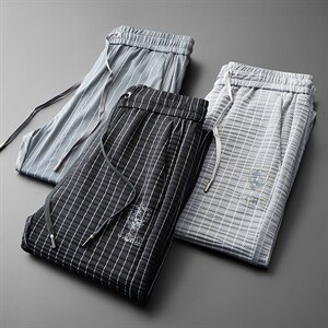 D-S9106夏季男士商务休闲休闲裤免烫透气修身长裤P92图片