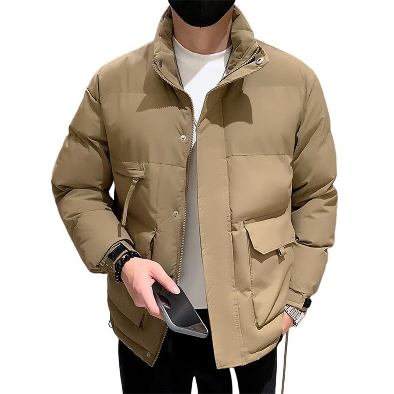 冬季工装潮流加厚韩版棉衣外套棉服小伙店主风MY923特P75,男装棉衣,星座301B-1