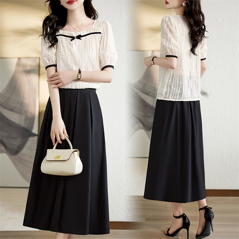 2023年夏季季潮流简约显瘦修身套装/套裙，女装套装/套裙，欣贝拉