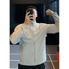 春夏款高品质冰感速干防晒服男女休闲户外运动外套透气机能风夹克，男装防晒衣，电商A486