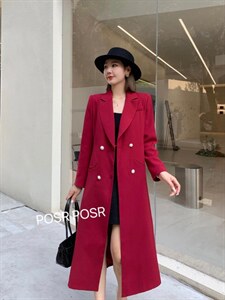 春款风衣外套,女装风衣,珀莎