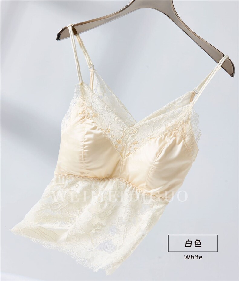 法式缎面蝴蝶背，美背内衣，禾雯电商供货