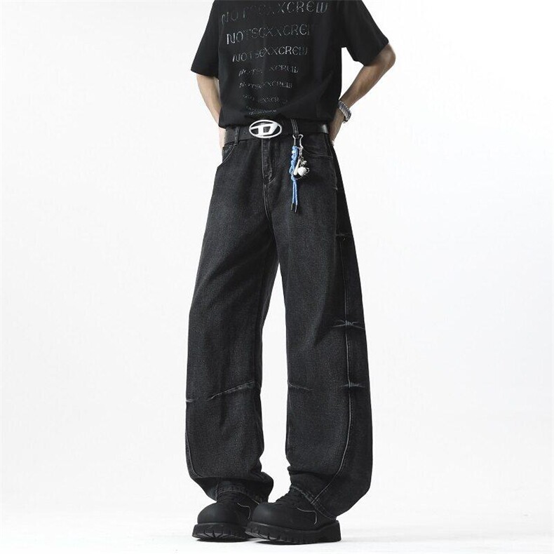美式街头复古水洗牛仔裤A158-K917-P50,男装牛仔裤,电商A158