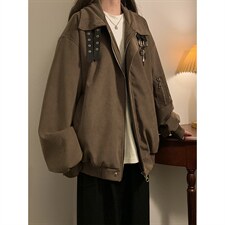 主推春季新款宽松/大码外套夹克XZ102B-1-JK902-P85，男装夹克，星座102B-1