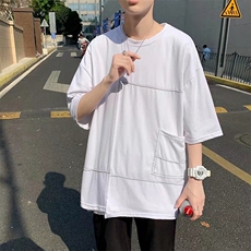 男圆领T恤宽松短袖T208P26，男装T恤，星座1116-2