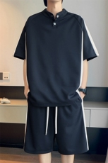 35522-P58大码控79大码夏季男士休闲套装，男装休闲套装，星座209