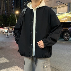 2025新款现货小米格夹克男棒球领上衣外套DSA157B-J2530-P76，男装夹克，电商A157B