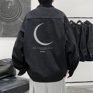 牛仔夹克男大码牛仔外套男茄克 NJ77349-P60图片