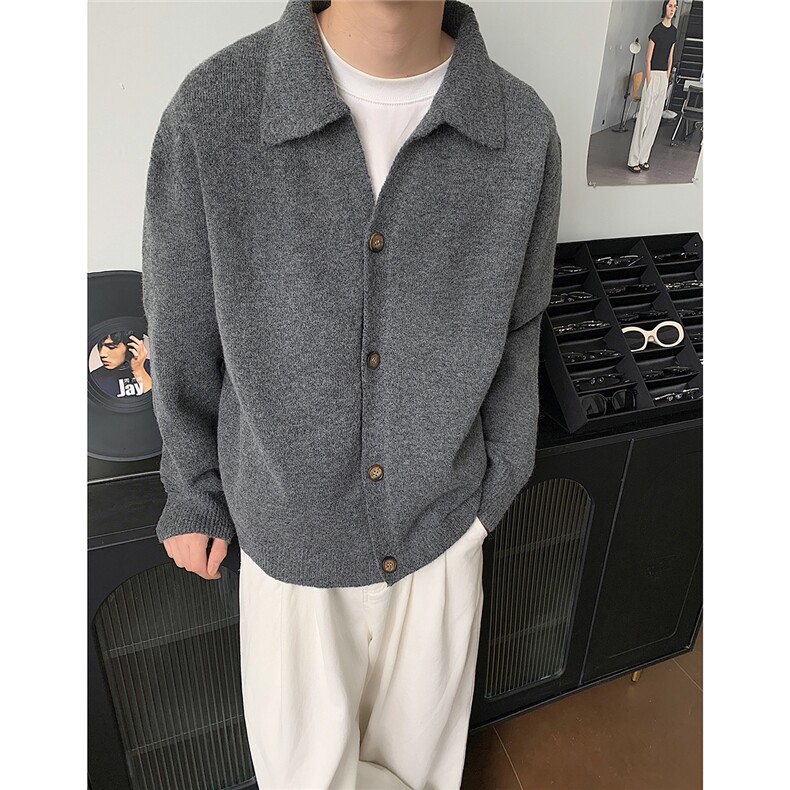 MY06老钱羊毛混纺毛衣开衫P95，男装针织衫/毛衣，星座702(原615)