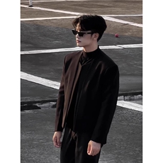 高级感痞帅西服男上衣春季休闲西装外套韩版潮流轻熟风单西服，男装西服套装，星座506A