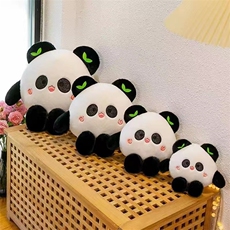琦琳玩具 树叶熊猫--流量款