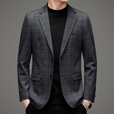 D2525男式2023春季新款便西男韩版西装外套商务休闲西服男装P190，男装西服，电商B360