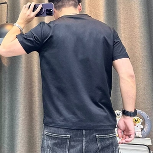 短袖t恤男衫个性印花男士潮流夏季韩版青年百搭修身半袖上衣图片