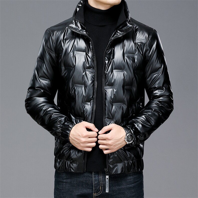 新款2023冬季羽绒服男装保暖白鸭绒外套中年爸爸装ALXB82006-P195，男装羽绒服，电商B212（原钱塘6029）