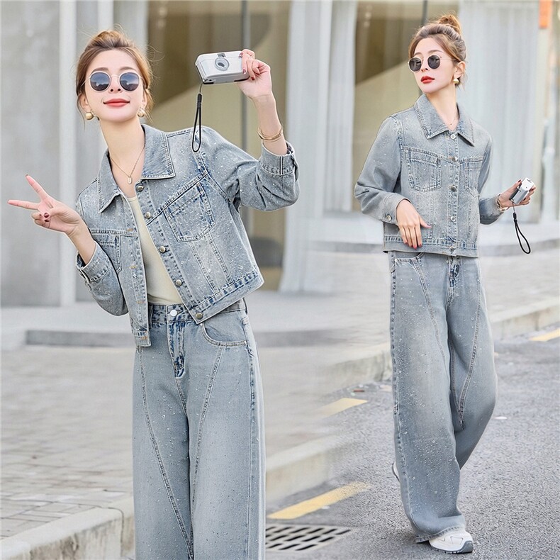 2026年春季秋季通用两件套，女装套装/套裙，浪花E族（衣布洛）