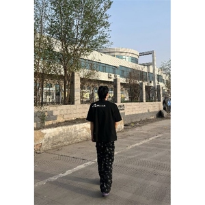 2026美式高街伞兵工装漆点长裤子痞帅高级感牛仔裤K71176-P50网图图片