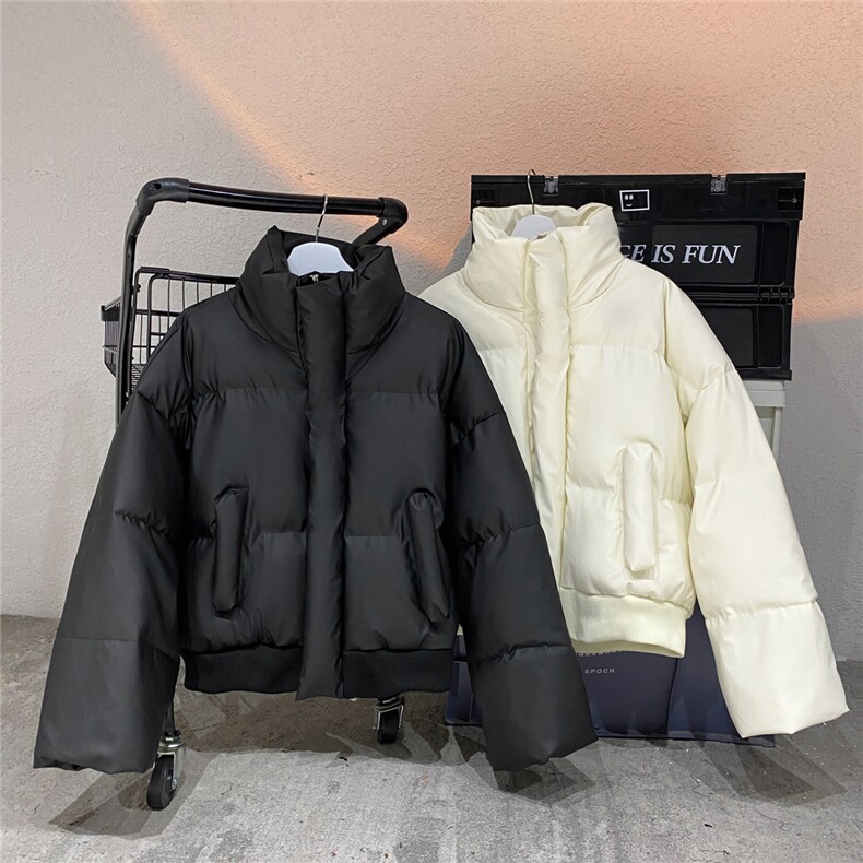 2025【S-5XL】防水pu短款皮衣棉服大码棉衣面包服P65-1622,男装皮衣,星座207