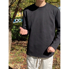 抖音得物品质26春装美式高街曼巴棉螺纹拼接卫衣圆领长袖T恤YT164，男装T恤，电商A486-1