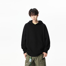 311B-1-9126-P41控89时尚高街套头卫衣拼接宽松休闲百搭上衣，男装卫衣，星座311B-1