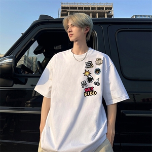 240g美式重磅短袖T恤 FSDX254 M-5XL 特批25无差价控48图片