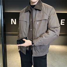 标羽绒服男冬季高品质得物主推外套男士工装羽绒袄子8679-P235，男装羽绒服，电商D327