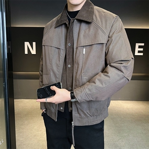 标羽绒服男冬季高品质得物主推外套男士工装羽绒袄子8679-P235,男装羽绒服,电商D327