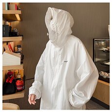 防晒衣男女港风休闲宽松薄款夹克夏季帅气连帽防晒服外套FW51-P40，男装夹克，星座1008