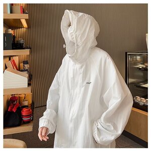 防晒衣男女港风休闲宽松薄款夹克夏季帅气连帽防晒服外套FW51-P40图片