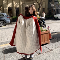2C291圣诞新年羽绒服羊毛呢外套大衣YRF3155-P315-K499，女装羽绒服，2C291