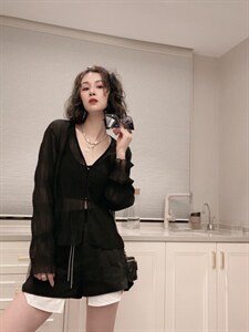 压皱防晒衣图片