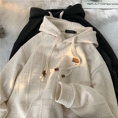 W2271连帽卫衣男潮牌小众设计情侣装秋季外套2024新款，女装短外套，电商C306-1