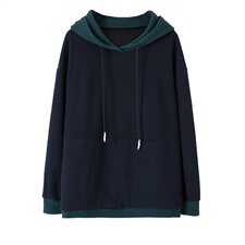 时尚潮流舒适长袖卫衣/绒衫2021年秋季休闲连帽套头，女装卫衣/绒衫，简韵佳