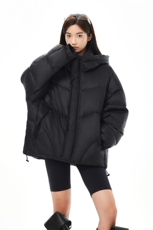 男女款秋冬季羽绒服痞帅设计感泡芙款上衣外套225-2-Y213-P255，男装羽绒服，星座225-2