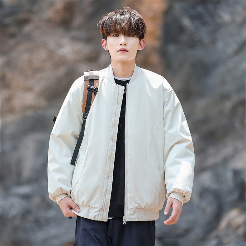 冬季男士加棉加厚棉服飞行服男士棉袄棒球领棉衣A266-MY8016-P75，男装棉衣，电商A266