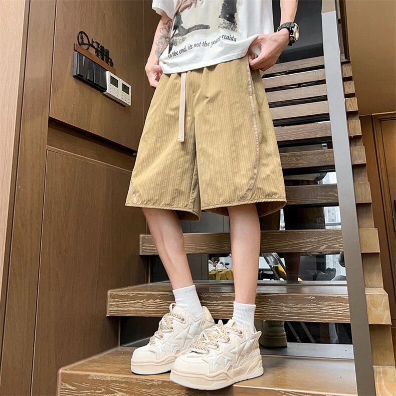 夏季工装短裤男ins潮牌休闲百搭潮流痞帅五分裤D02519-P40,男装牛仔裤,星座308B-2