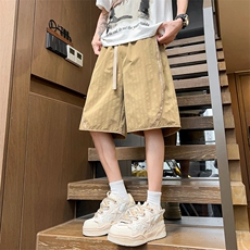 夏季工装短裤男ins潮牌休闲百搭潮流痞帅五分裤D02519-P40，男装牛仔裤，星座308B-2
