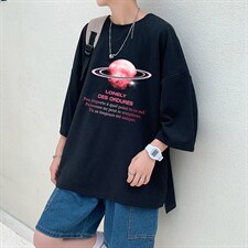 Q11184-P30春夏季七分袖t恤男大码五分袖男短袖中袖，男装T恤，电商A040
