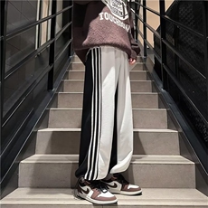 男秋季新款港风三条杠休闲裤B443P33，男装休闲裤，星座1116-2