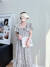 设计师款小飞袖连衣裙，女装连衣裙，MY.counter