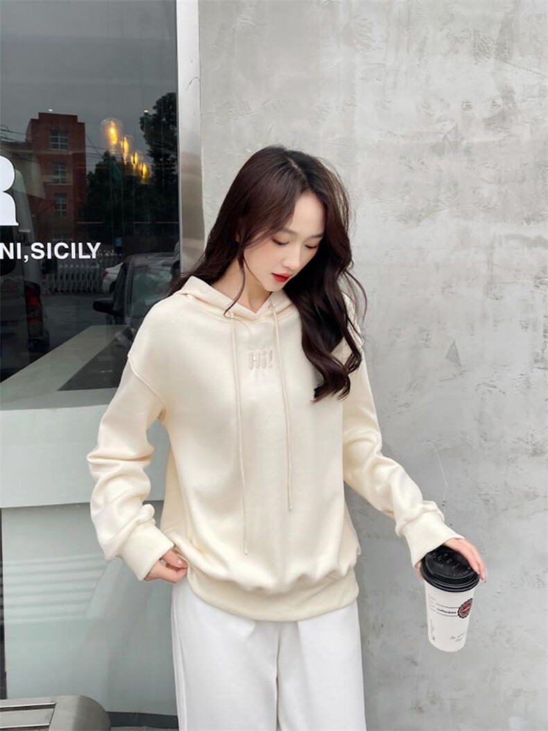 新款连帽卫衣，女装卫衣/绒衫，OMY 瓯蔓意
