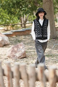 21秋季针织马甲，女装马夹，叙函-2