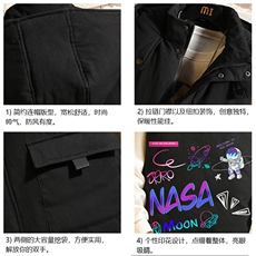MJ47186-P80棉马甲男士大码加厚棉背心男坎肩男砖墙，男装背心/马甲，电商A040A