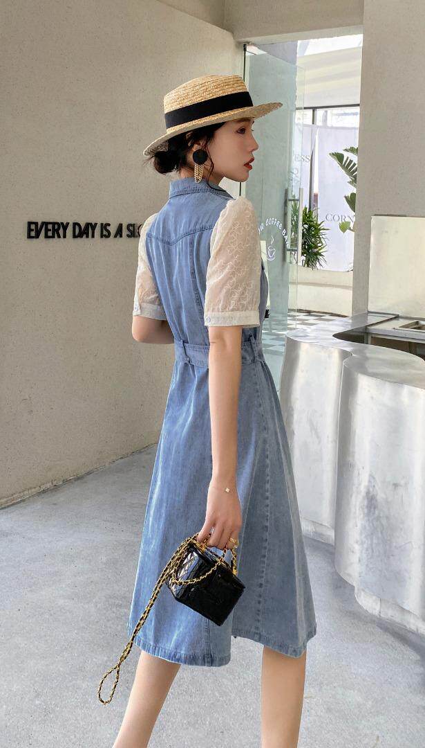 夏季拼色牛仔热销款，其它，迈裳亿