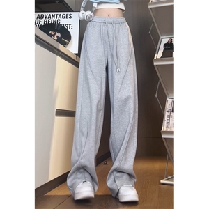 潮牌解构卫裤男重磅美式高街休闲运动裤长裤504-K856-P40控68