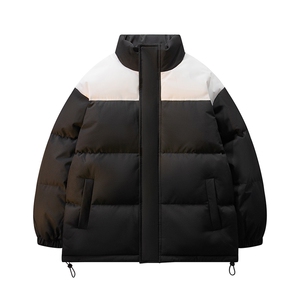 现货抖音得物品质 拼接撞色三防加厚棉衣外套冬季立领棉服MY88888图片