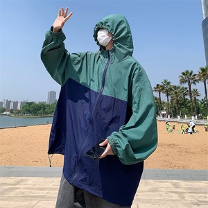青春流行男夹克文艺潮外套山系防晒衣Y120P38图片