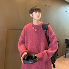 B320P48秋冬男装毛衣纯色打底衫男装休闲宽松线衫，男装T恤，星座512-6